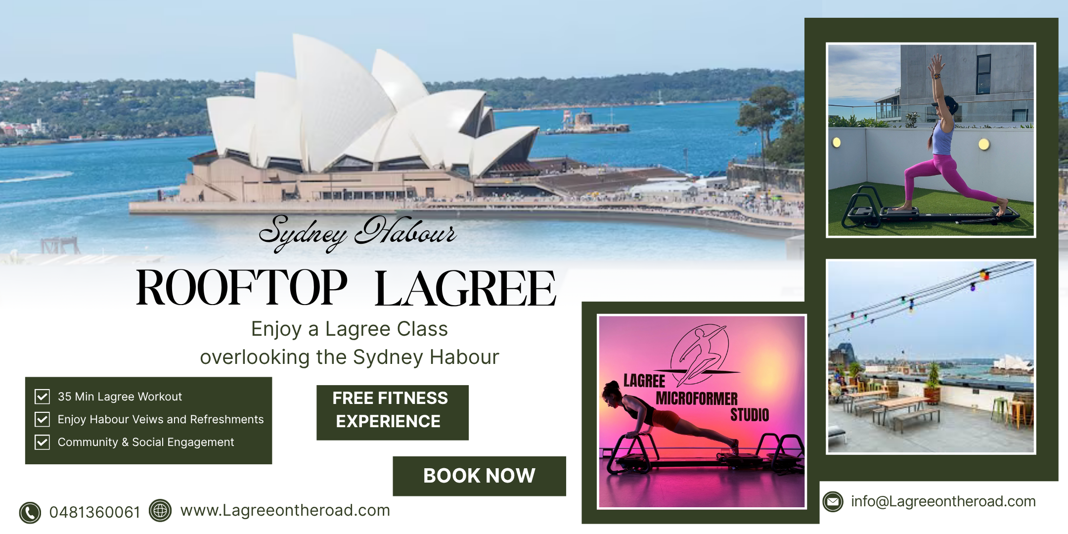 Lagree On The Rooftop: YHA Sydney Harbour - Image 1