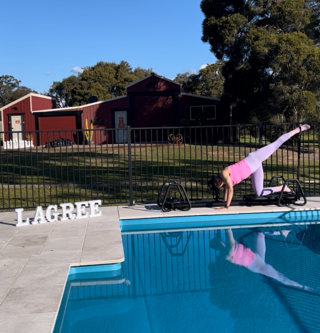 Lagree Poolside Session - Image 1