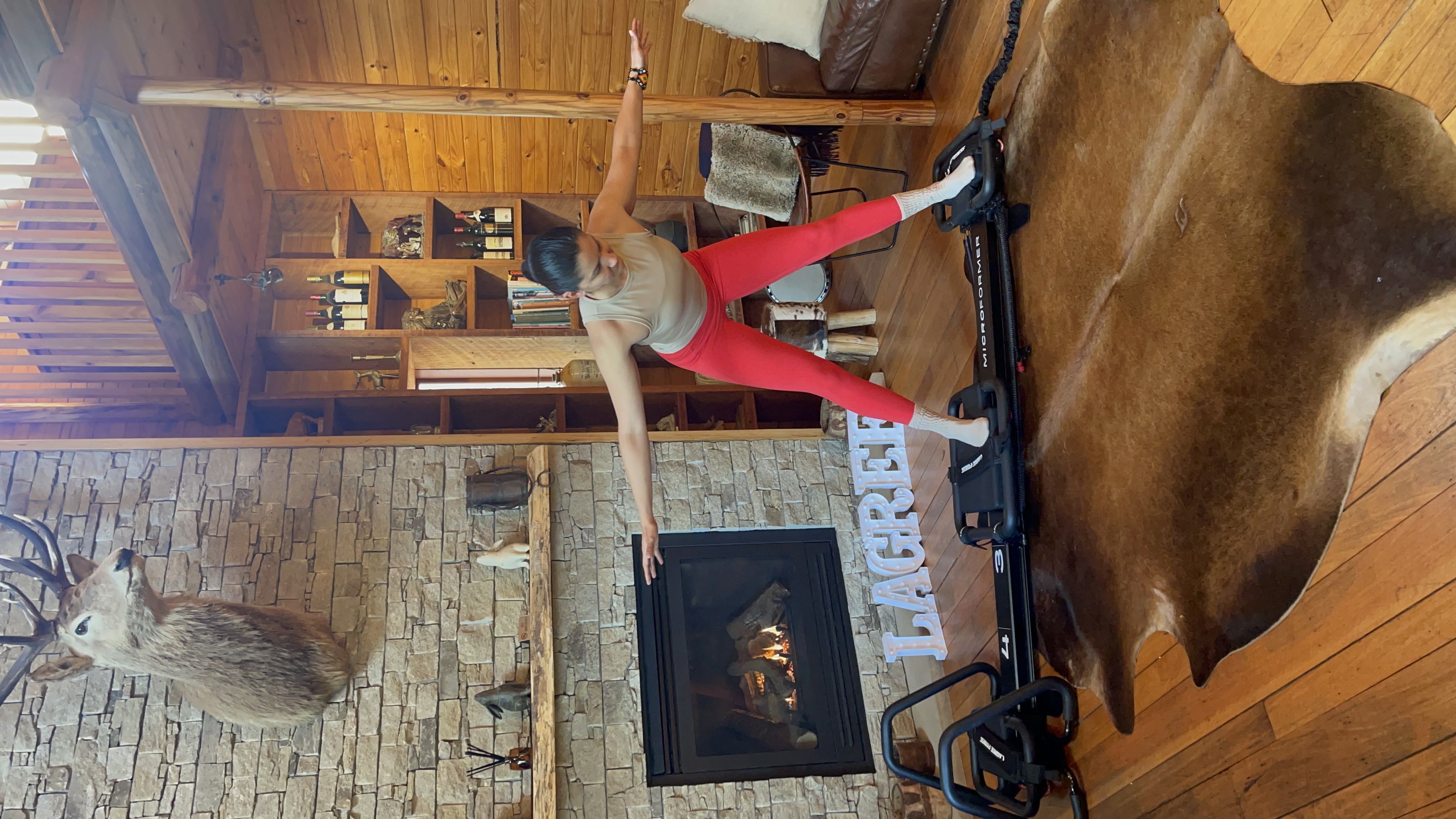 Cozy Cabin Lagree Session - Image 1